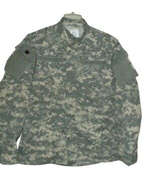 US Military Medium Long ACU UCP Combat Uniform Jacket Shirt Top Digital Camo